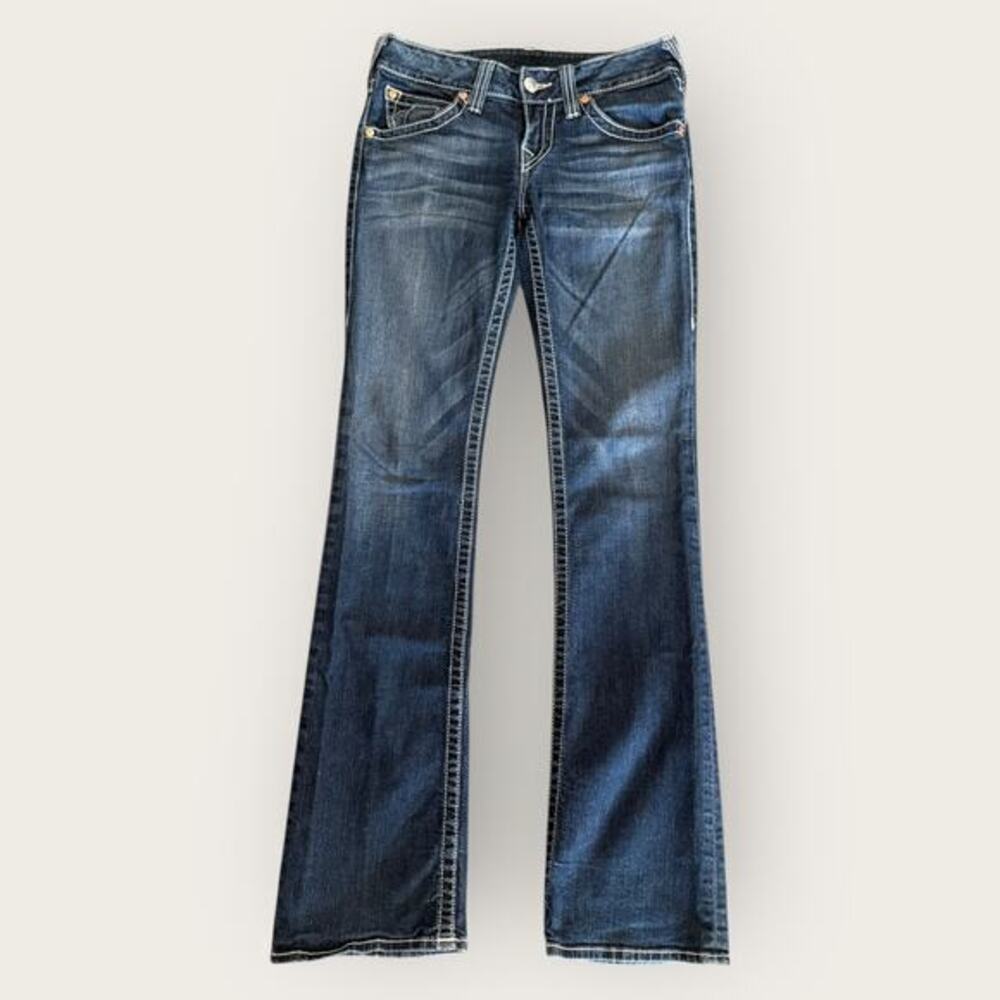 True Religion High Rise Bootcut Jeans Size  28 Y2K Denim